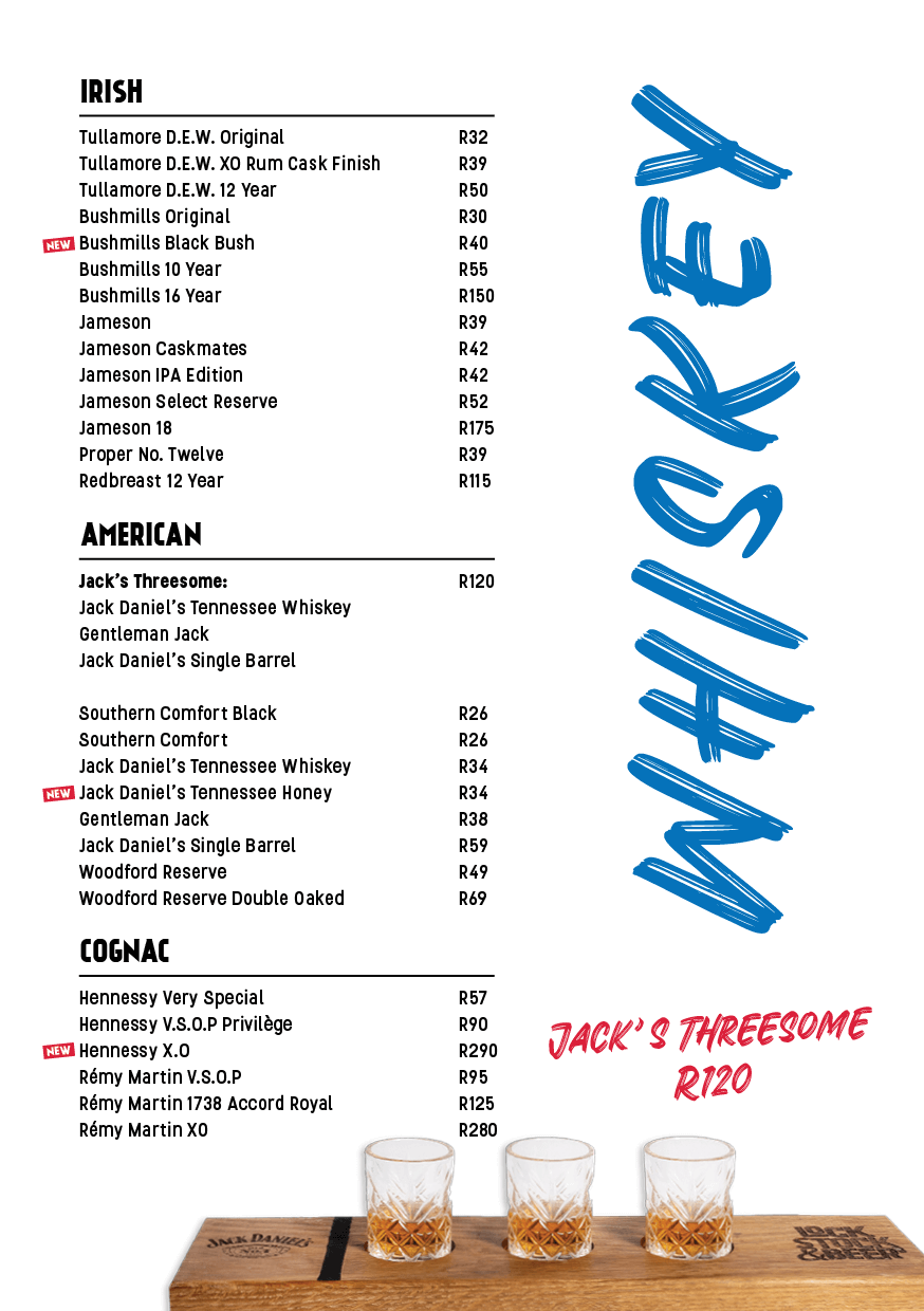 drinks menu page 21
