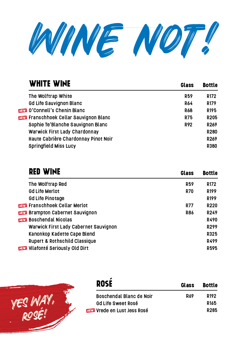 drinks menu page 25